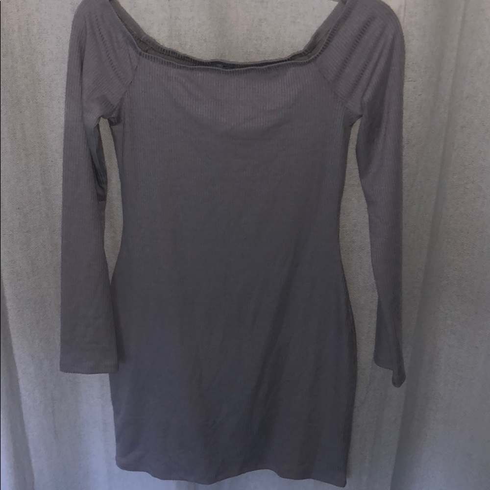 Lavender bodycon dress